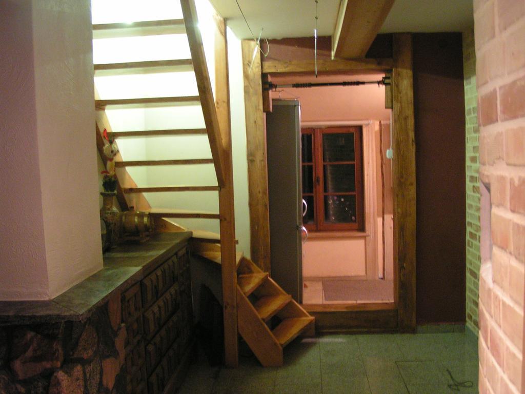 Dom Z Sauna - Lugiele Dzierwiany Экстерьер фото